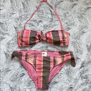 H&M Plaid Bathing Suit